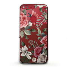 Lex Altern TPU Silicone Google Pixel Case Vintage Roses