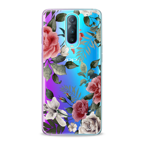 Lex Altern Vintage Roses Oppo Case