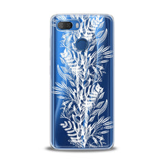 Lex Altern TPU Silicone Lenovo Case White Plants