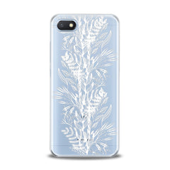 Lex Altern TPU Silicone Xiaomi Redmi Mi Case White Plants