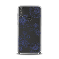 Lex Altern TPU Silicone Motorola Case Botanical Sketch