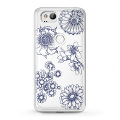 Lex Altern Google Pixel Case Botanical Sketch