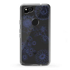 Lex Altern TPU Silicone Google Pixel Case Botanical Sketch