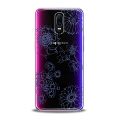 Lex Altern TPU Silicone Oppo Case Botanical Sketch