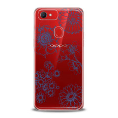 Lex Altern TPU Silicone Oppo Case Botanical Sketch