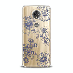 Lex Altern TPU Silicone Motorola Case Botanical Sketch