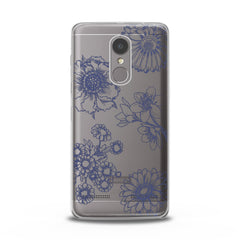 Lex Altern TPU Silicone Lenovo Case Botanical Sketch