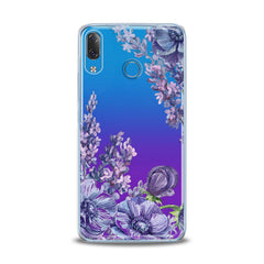 Lex Altern TPU Silicone Lenovo Case Purple Bloom