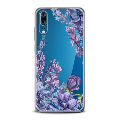 Lex Altern TPU Silicone Huawei Honor Case Purple Bloom