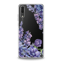 Lex Altern TPU Silicone Huawei Honor Case Purple Bloom