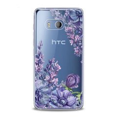 Lex Altern TPU Silicone HTC Case Purple Bloom