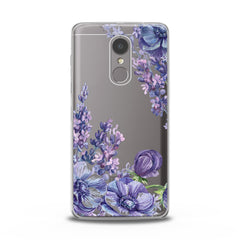 Lex Altern TPU Silicone Lenovo Case Purple Bloom