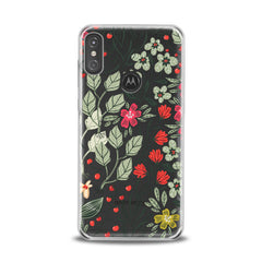 Lex Altern TPU Silicone Motorola Case Cute Wildflower Pattern