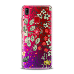 Lex Altern TPU Silicone VIVO Case Cute Wildflower Pattern