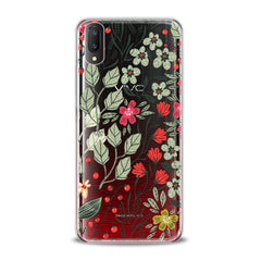 Lex Altern TPU Silicone VIVO Case Cute Wildflower Pattern