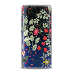 Lex Altern TPU Silicone VIVO Case Cute Wildflower Pattern