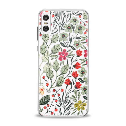 Lex Altern Cute Wildflower Pattern Motorola Case