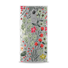 Lex Altern Cute Wildflower Pattern Sony Xperia Case