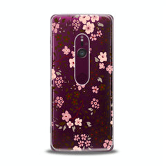 Lex Altern TPU Silicone Sony Xperia Case Tiny Flowers