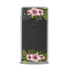 Lex Altern TPU Silicone Motorola Case Pink Flowers