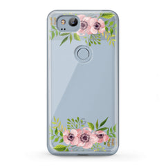 Lex Altern TPU Silicone Google Pixel Case Pink Flowers