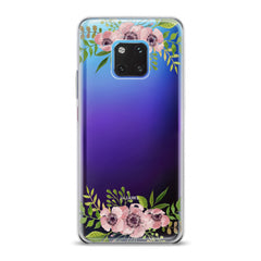 Lex Altern TPU Silicone Huawei Honor Case Pink Flowers