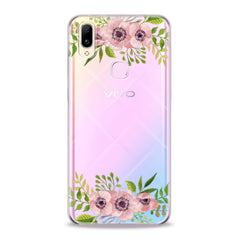 Lex Altern TPU Silicone VIVO Case Pink Flowers