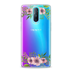 Lex Altern TPU Silicone Oppo Case Pink Flowers