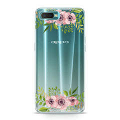 Lex Altern TPU Silicone Oppo Case Pink Flowers