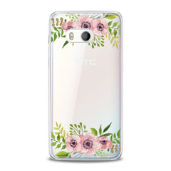 Lex Altern TPU Silicone HTC Case Pink Flowers