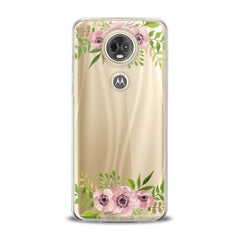 Lex Altern TPU Silicone Motorola Case Pink Flowers