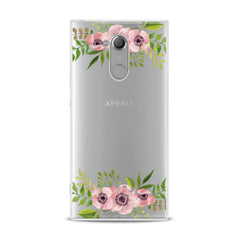 Lex Altern TPU Silicone Sony Xperia Case Pink Flowers