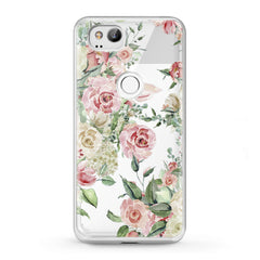 Lex Altern TPU Silicone Google Pixel Case Roses Watercolor