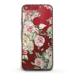 Lex Altern TPU Silicone Google Pixel Case Roses Watercolor