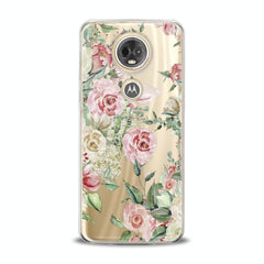 Lex Altern TPU Silicone Motorola Case Roses Watercolor