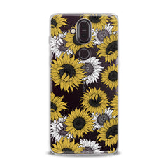 Lex Altern TPU Silicone Nokia Case Sunflower Pattern