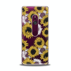 Lex Altern TPU Silicone Sony Xperia Case Sunflower Pattern