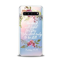 Lex Altern TPU Silicone Samsung Galaxy Case Christian Peony