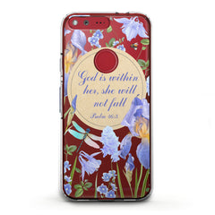 Lex Altern TPU Silicone Google Pixel Case Bible Quote