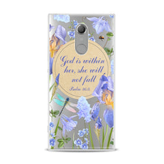 Lex Altern TPU Silicone Sony Xperia Case Bible Quote