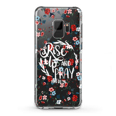 Lex Altern TPU Silicone Samsung Galaxy Case Rise Up and Pray