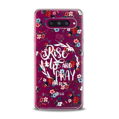 Lex Altern TPU Silicone Phone Case Rise Up and Pray