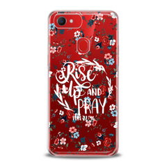 Lex Altern TPU Silicone Oppo Case Rise Up and Pray