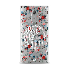 Lex Altern TPU Silicone Sony Xperia Case Rise Up and Pray