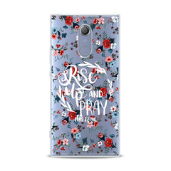 Lex Altern TPU Silicone Sony Xperia Case Rise Up and Pray