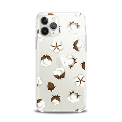 Lex Altern TPU Silicone iPhone Case Cotton Flowers