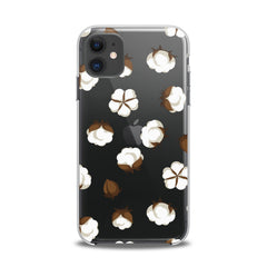 Lex Altern TPU Silicone iPhone Case Cotton Flowers