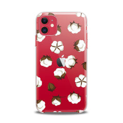 Lex Altern TPU Silicone iPhone Case Cotton Flowers