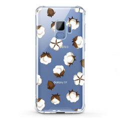 Lex Altern TPU Silicone Samsung Galaxy Case Cotton Flowers