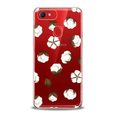 Lex Altern TPU Silicone Oppo Case Cotton Flowers